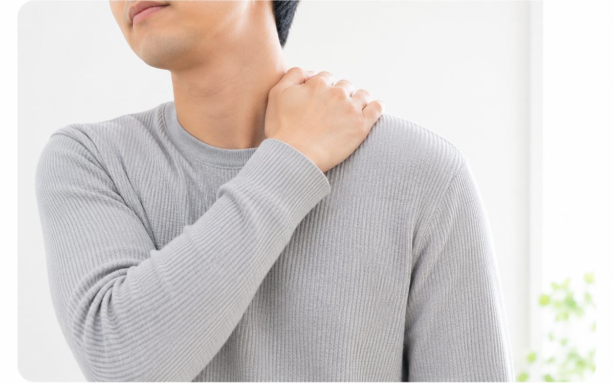 肩・首のコリと腕のしびれ|2回目の通院以降しびれがなくなりました│一宮市 男性
